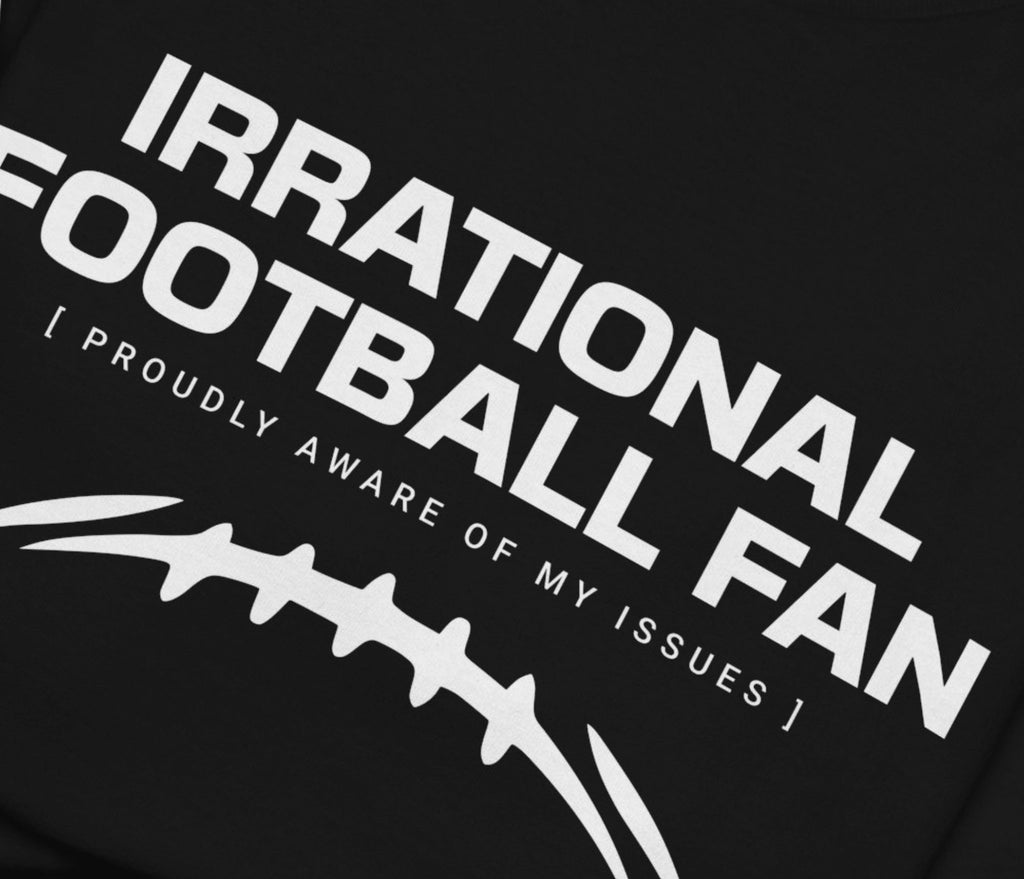 Irrational Football Fan Classic T-Shirt - Black