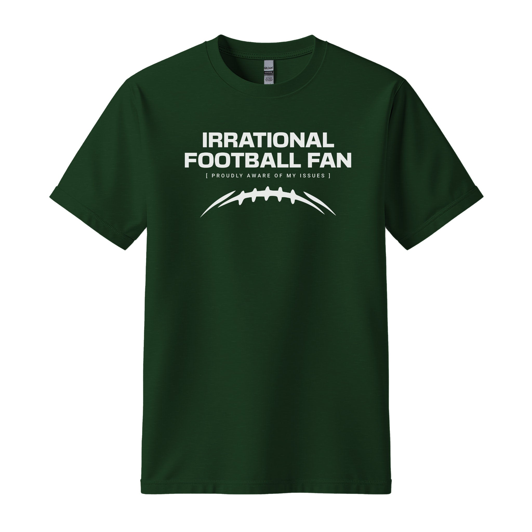 Irrational Football Fan Classic T-Shirt - Forest