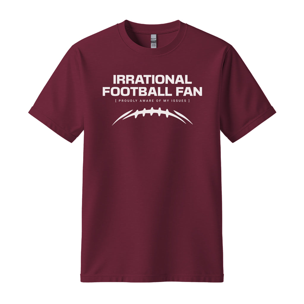 Irrational Football Fan Classic T-Shirt - Maroon