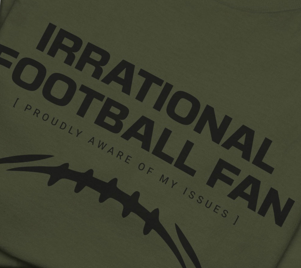 Irrational Football Fan Classic T-Shirt - Military
