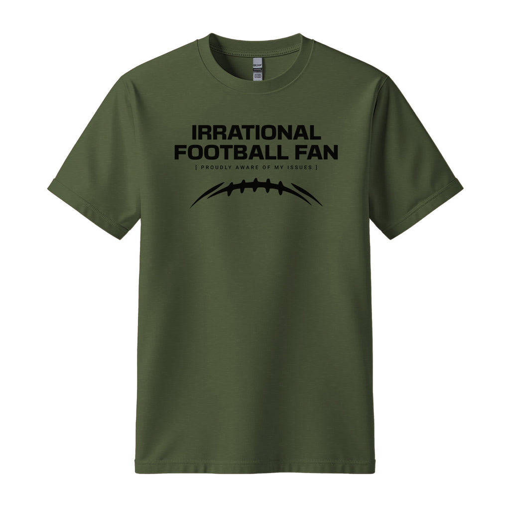Irrational Football Fan Classic T-Shirt - Military