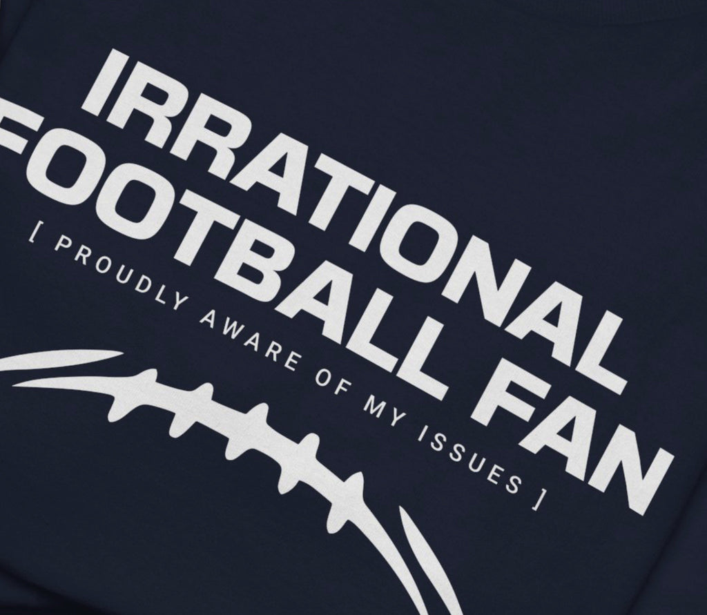 Irrational Football Fan Classic T-Shirt - Navy
