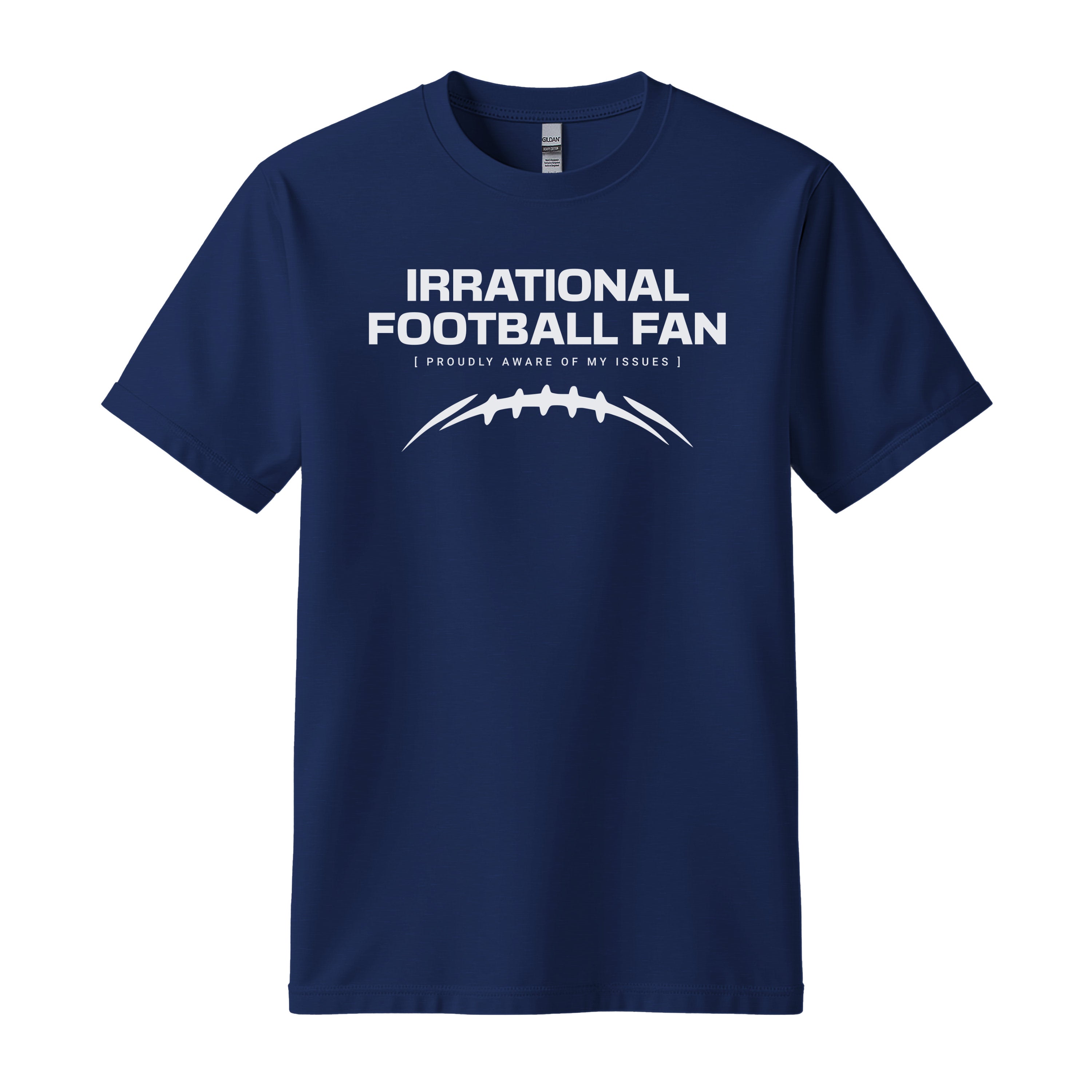 Irrational Football Fan Classic T-Shirt - Navy
