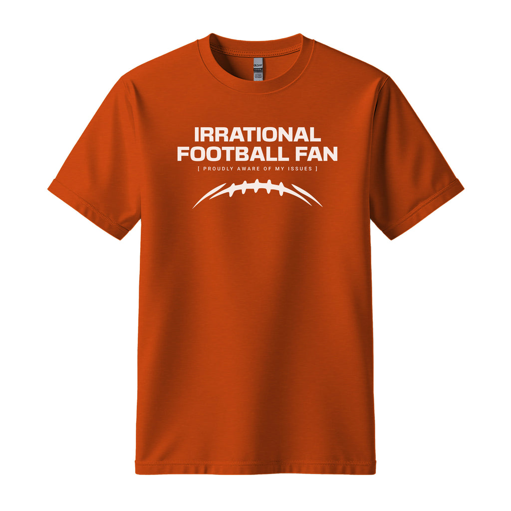 Irrational Football Fan Classic T-Shirt - Texas Orange