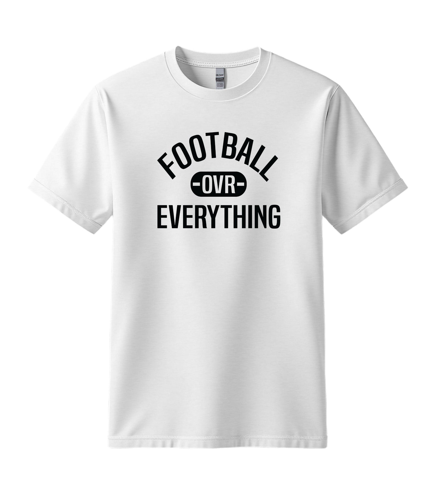 Football Over Everything Tee (White/Black)