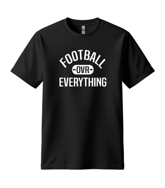 Football Over Everything Tee (Black/White)